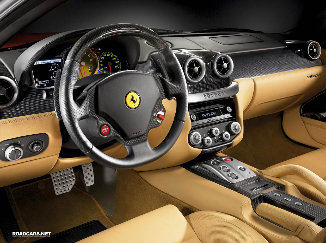 Ferrari 599GTB Fiorano Interior
